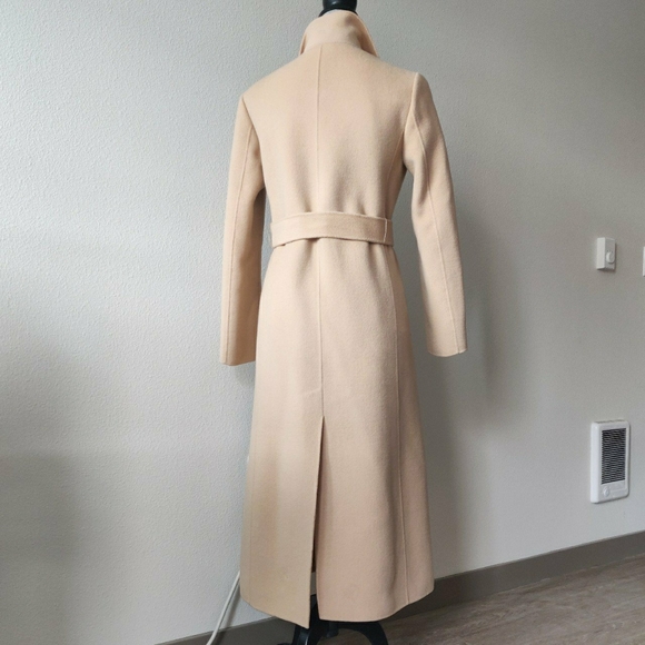 Light Camel Wool Coat - Picture 3 of 10